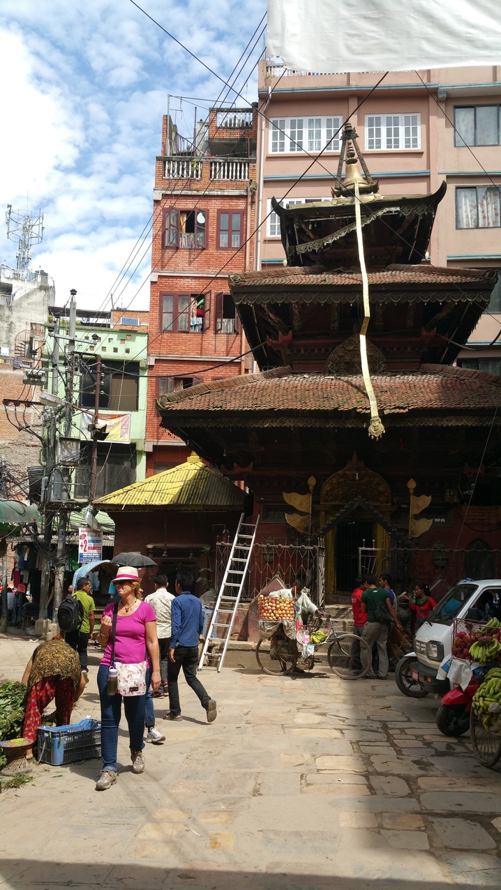 Kleiner Tempel in Thamel
