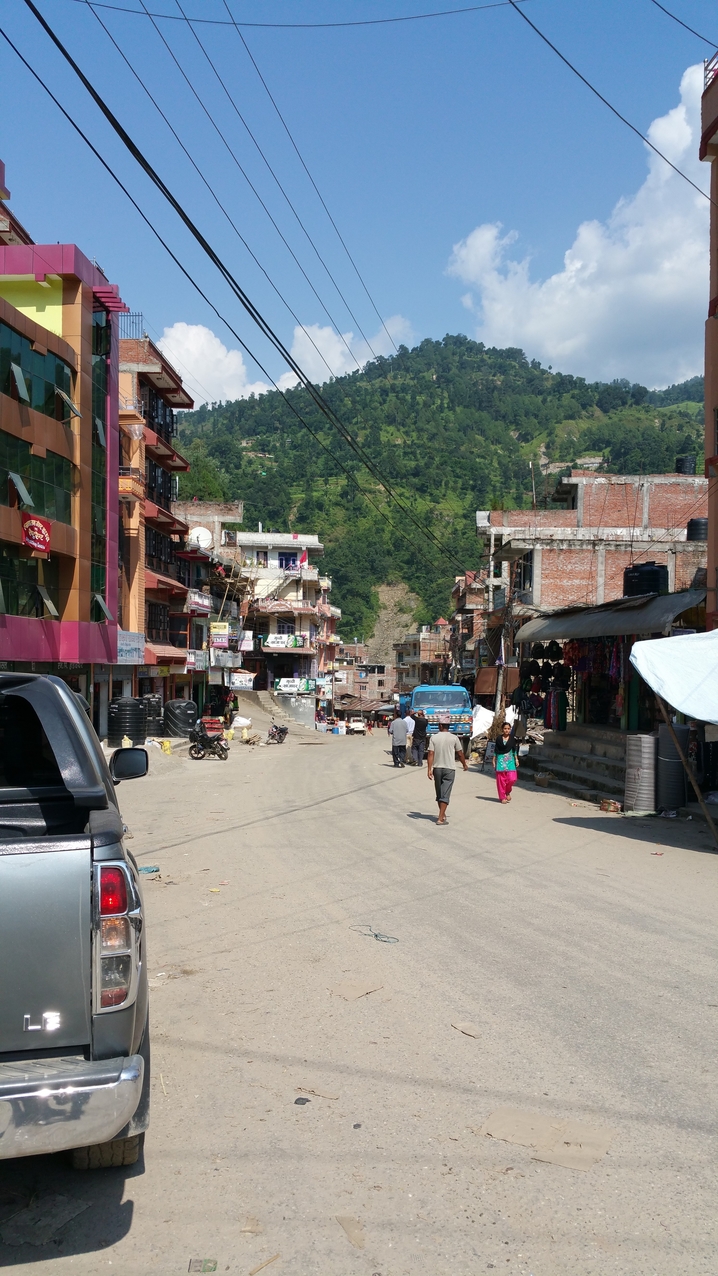 Eindrücke aus Melamchi.
