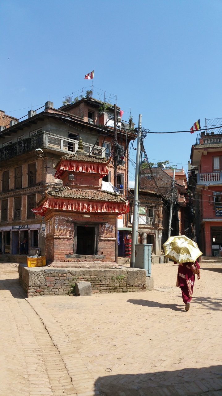 Wieder ein kleiner Tempel an einem kleinen Platz in der Altstadt.
