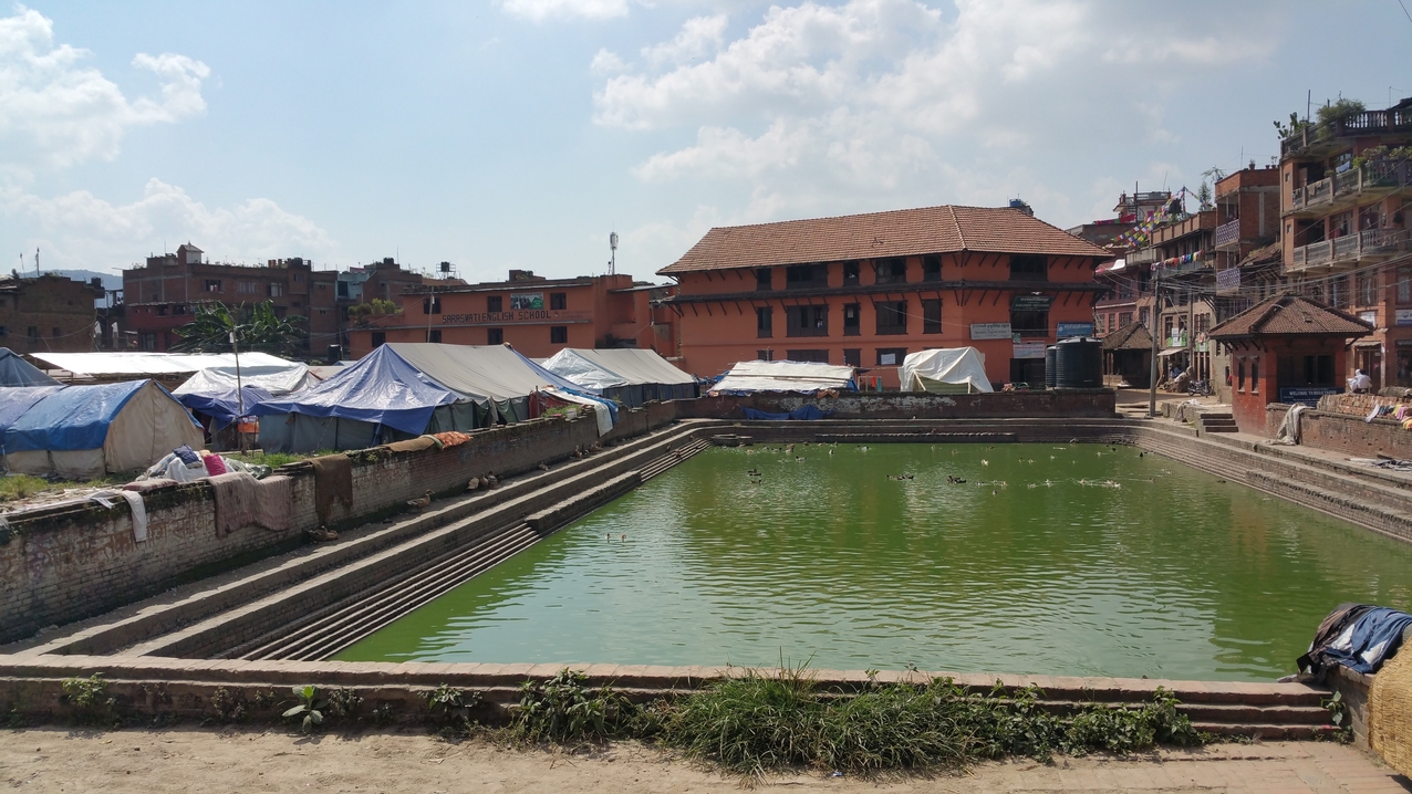 und einen Teich dazu, aber ...
