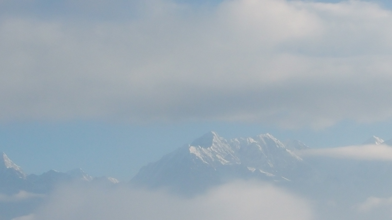 ... dann doch einige der ganz hohen Berge.
