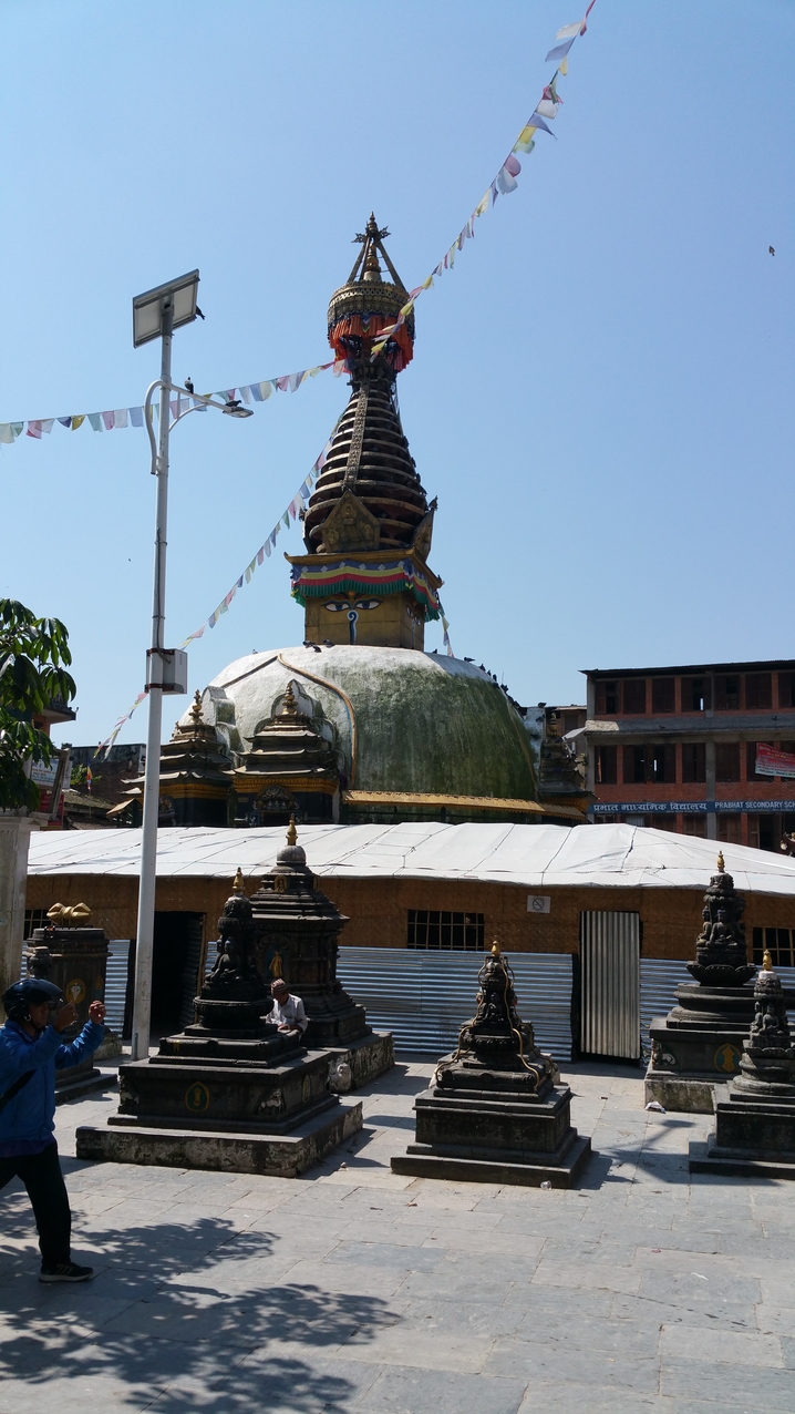 Die Kathesimbhu Stupa.
