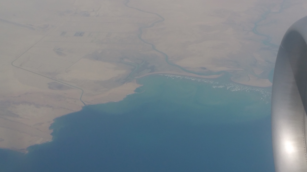 Die Iranische Küste bei Pasabandar in der Gavatar Bucht an der Grenze zu Pakistan.
